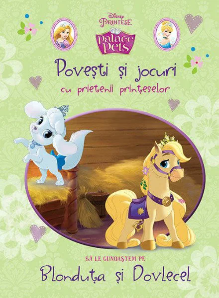 Povesti si jocuri cu prietenii printeselor. Sa le cunoastem pe Blonduta si Dovlecel foto