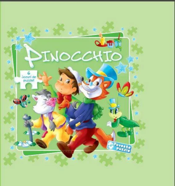 image for Pinocchio 6 jocuri de puzzle foto