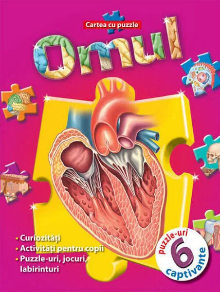 image for Omul - Carte cu puzzle foto