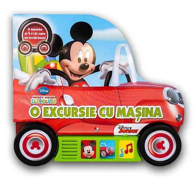 O excursie cu masina. Carte cu sunete foto