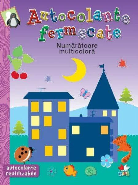 Numaratoare multicolora. Autocolante fermecate foto