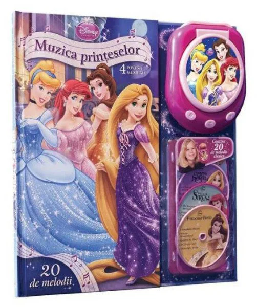 Muzica printeselor. 4 povesti muzicale - 20 de melodii