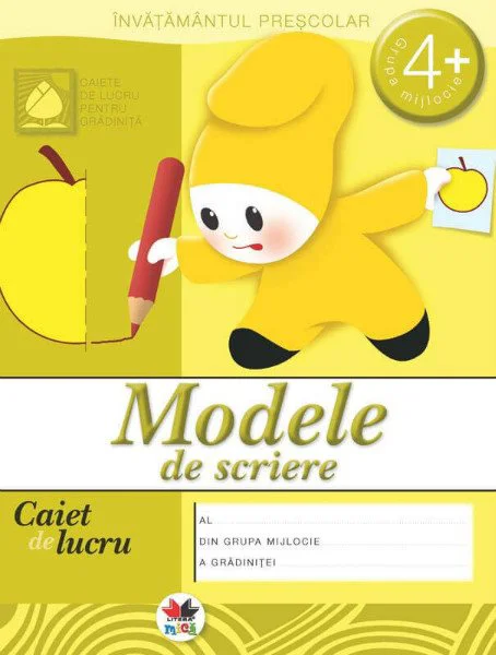 Modele de scrierea grupa mijlocie (4+ ani) foto