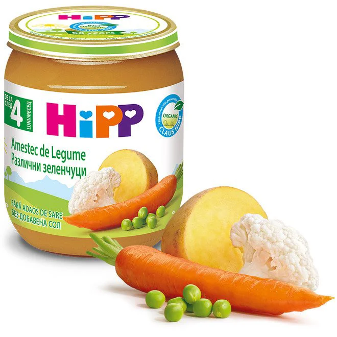image for Piure HiPP Amestec de legume (4+ luni), 125 g foto