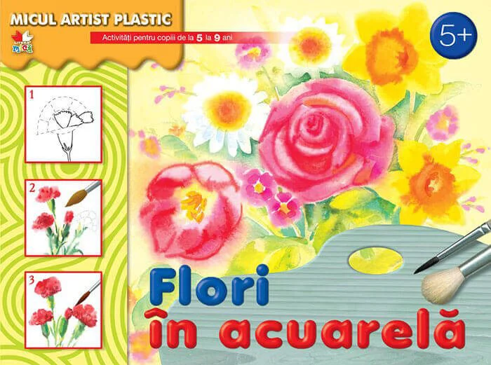Flori in acuarela MAP (5+ ani) foto