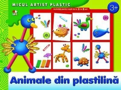 Animalute din plastilina MAP (3+ ani)