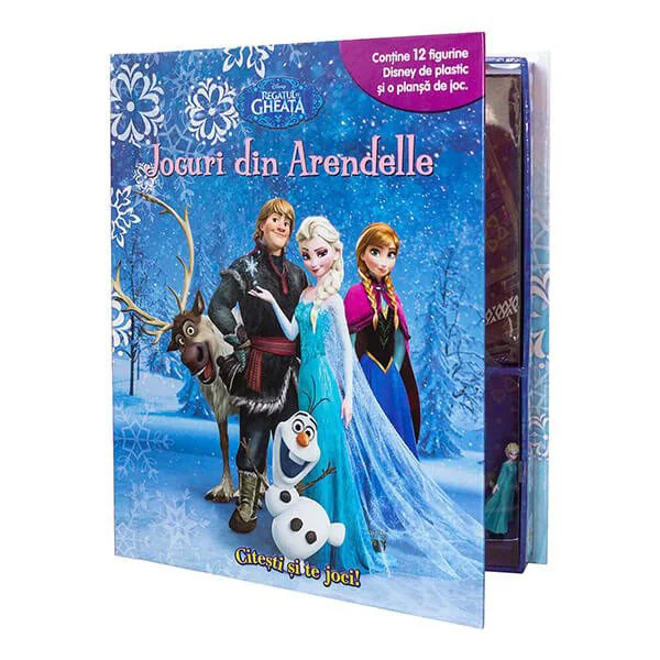 image for Jocuri din Arendelle. Citesti si te joci Disney (contine 12 figurine) foto