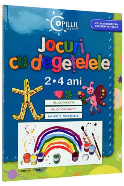 Jocuri cu degetele 2-4 ani