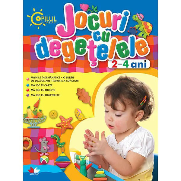 Jocuri cu degetele 2-4 ani (coperta moale) foto