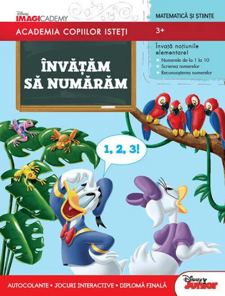 Invatam sa numaram. Academia copiilor isteti Disney foto