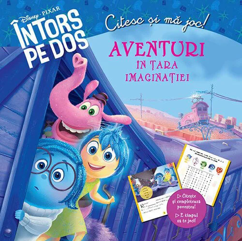 Intors pe dos. Aventuri in tara imaginatiei. Citesc si ma joc. Disney foto