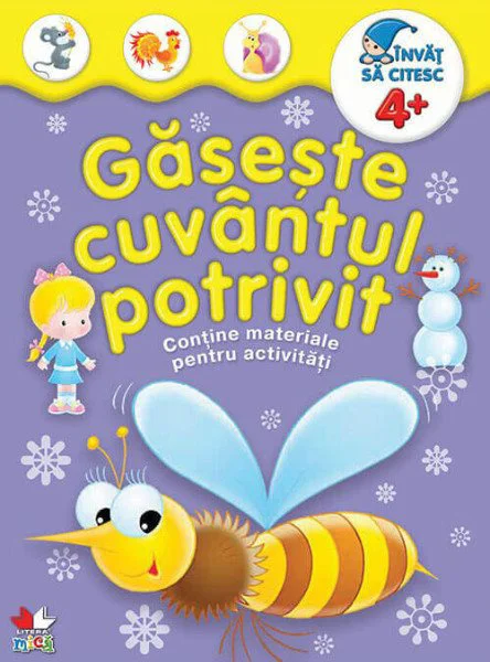 Gaseste cuvantul potrivit (4+ ani). Invat sa citesc foto