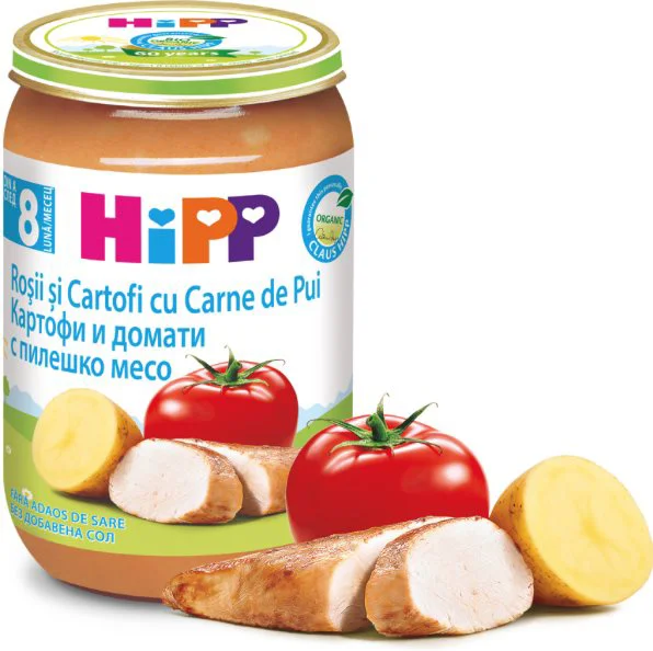 image for Piure HiPP de pui cu cartofi si rosii (8+ luni), 220 g foto