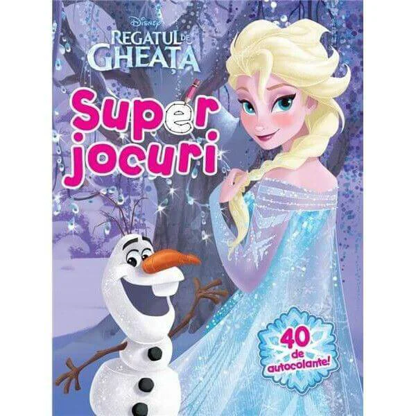 Regatul de gheata. Superjocuri - 40 de autocolante
