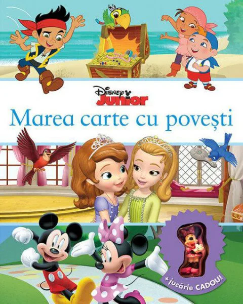 image for Marea carte cu povesti Disney + jucarie cadou foto