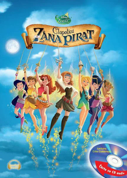 Disney Audiobook v.10 Clopotica si zana pirat + CD