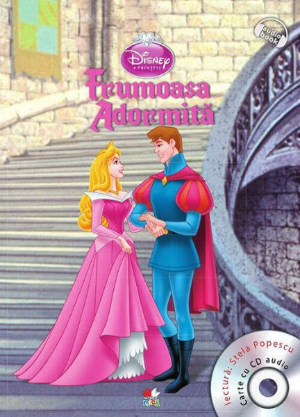 Disney Audiobook v.4 Frumoasa Adormita + CD foto