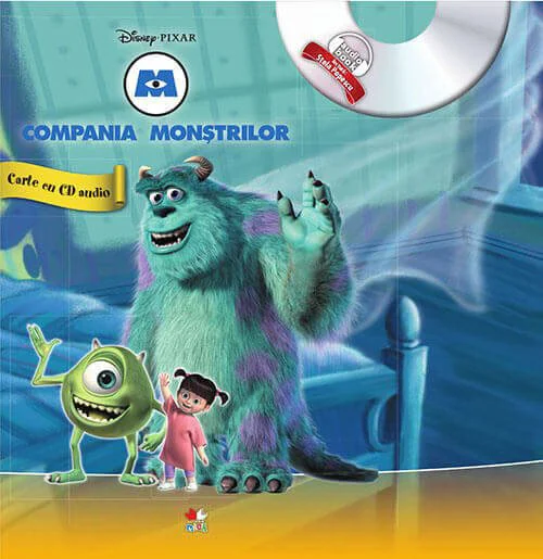image for Disney Audiobook v.23 Compania Monstrilor + CD foto