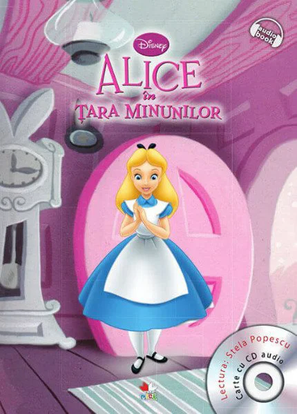 Disney Audiobook v.17 Alice in Tara Minunilor + CD foto