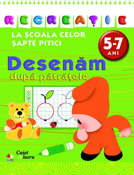 Desenam dupa patratele 5-7 ani foto