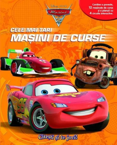 Cele mai tari masini de curse Disney - contine 12 figurine foto