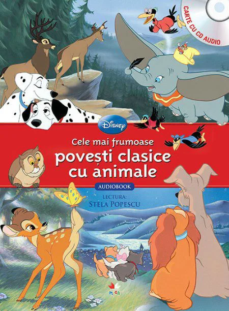 Cele mai frumoase povesti clasice cu animale Disney + CD foto