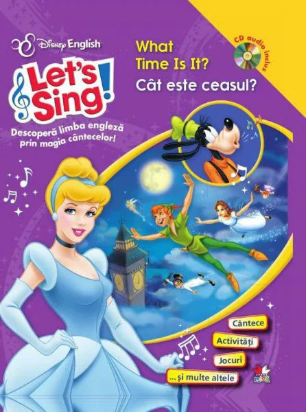 image for Cat este ceasul/What time is it + CD Lets Sing foto