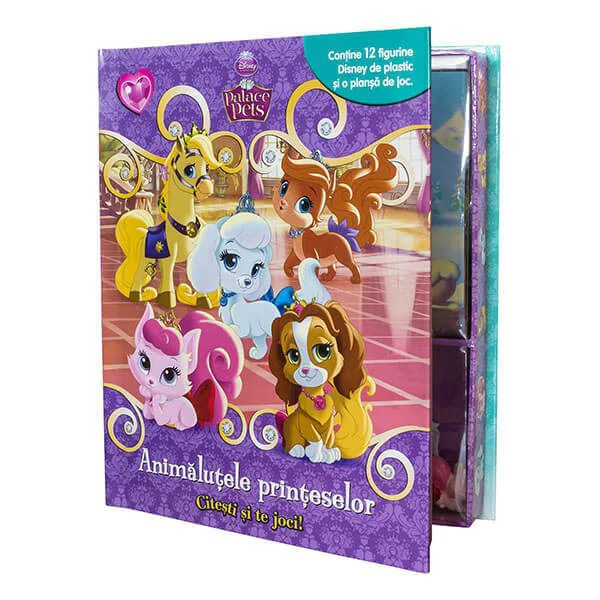 Animalutele printeselor. Citesti si te joci Disney (contine 12 figurine) foto