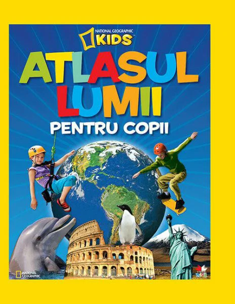 Atlasul lumii pentru copii National Geografic foto