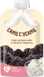 Piure Sami s Usami de prune uscate cu branzica proaspata (6+ luni), 80 g foto