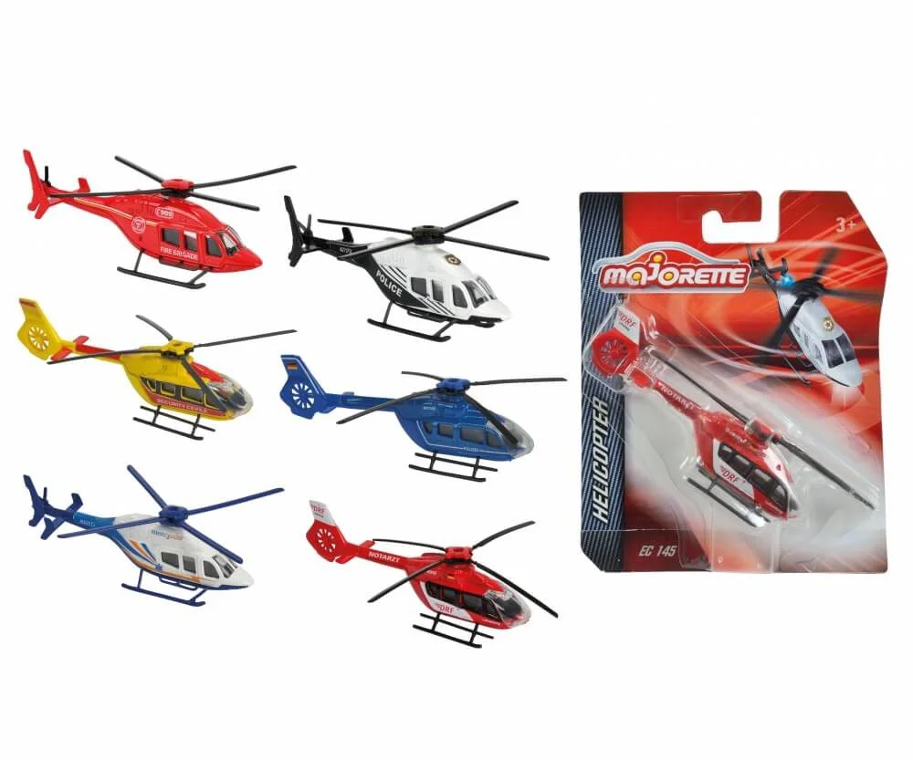Jucarie Majorette Elicopter, 13 cm