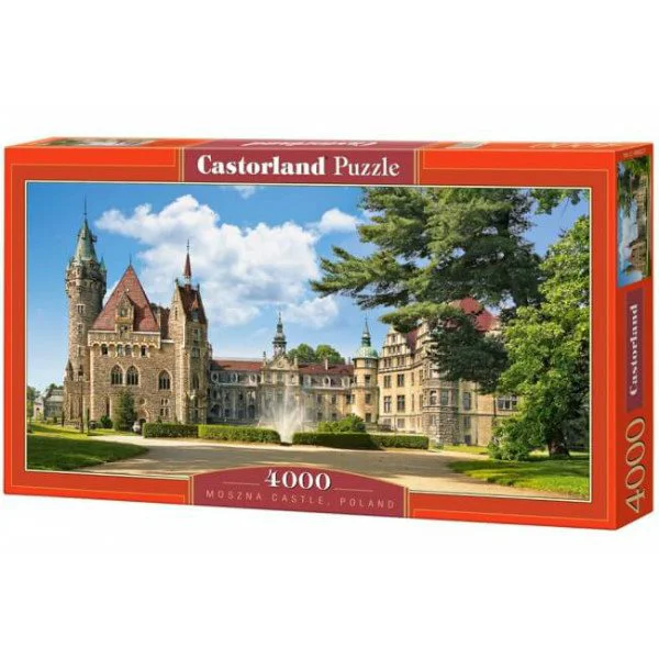 Puzzle Castorland Moszna Castle Poland, 4000 piese foto