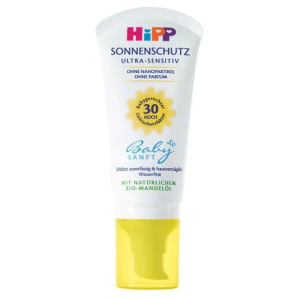 image for Crema de protectie solara HiPP Babysanft Sun Care SPF 30, 50 ml foto