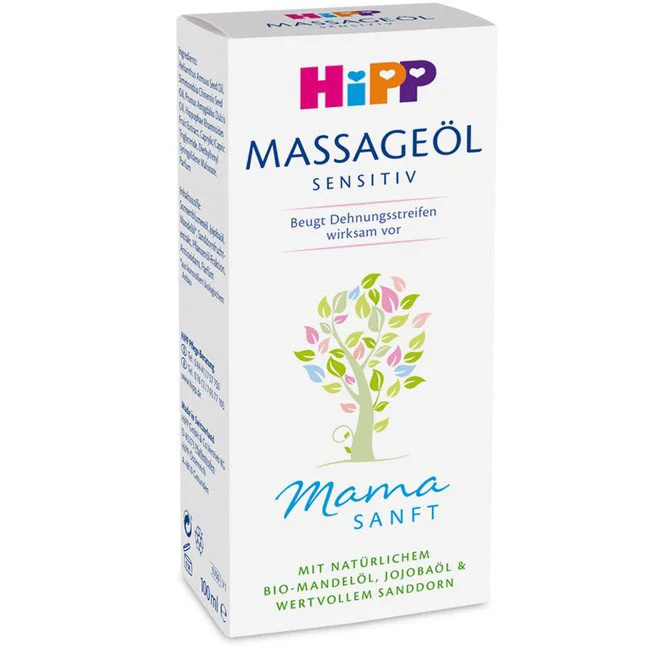 Ulei HIPP MamaSanft impotriva vergeturilor pentru femei gravide, 100 ml foto