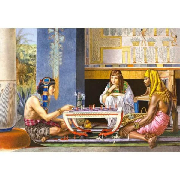 Puzzle Castorland Egyptian Chess Players, Alma Tadema, 1000 piese foto