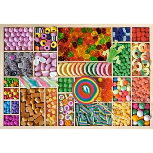 Puzzle Castorland Sweet Rainbow, 1000 piese foto