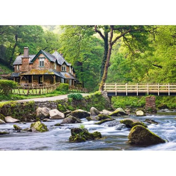 Puzzle Castorland Watersmeet, Exmoor National Park, England, 1000 piese foto