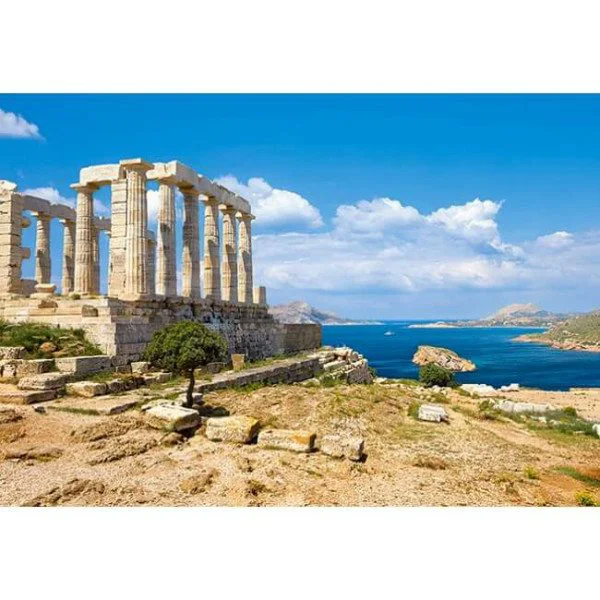 Puzzle Castorland Cape Sunion, Greece, 1000 piese foto