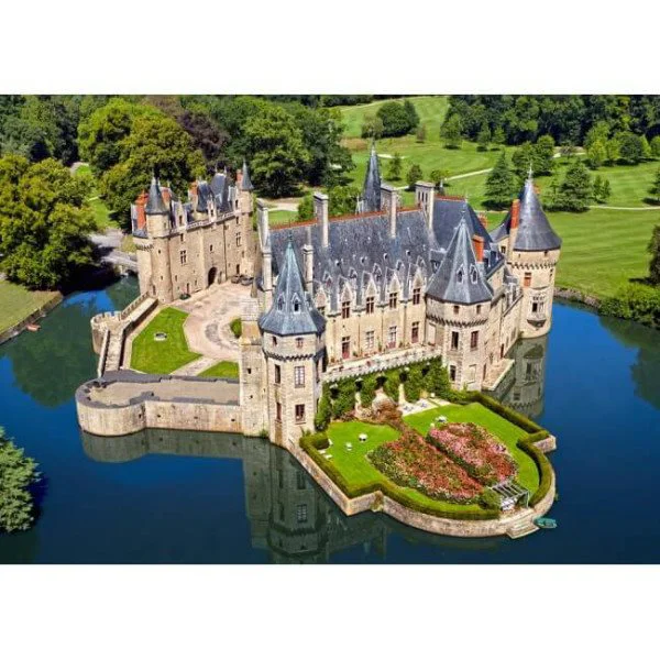 Puzzle Castorland Château of the Loire Valley, 1000 piese foto