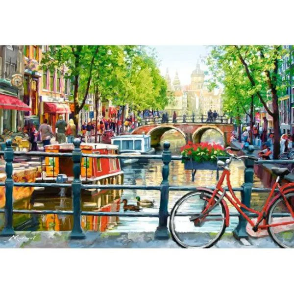 Puzzle Castorland Amsterdam Landscape, 1000 piese foto