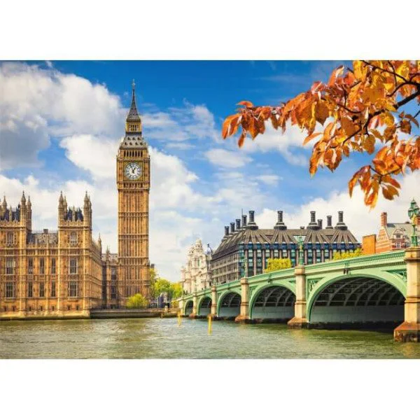 Puzzle Castorland The Heart of London, 1000 piese foto