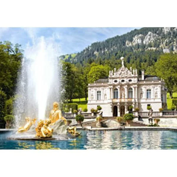 Puzzle Castorland Linderhof Palace, Germany, 1000 piese foto