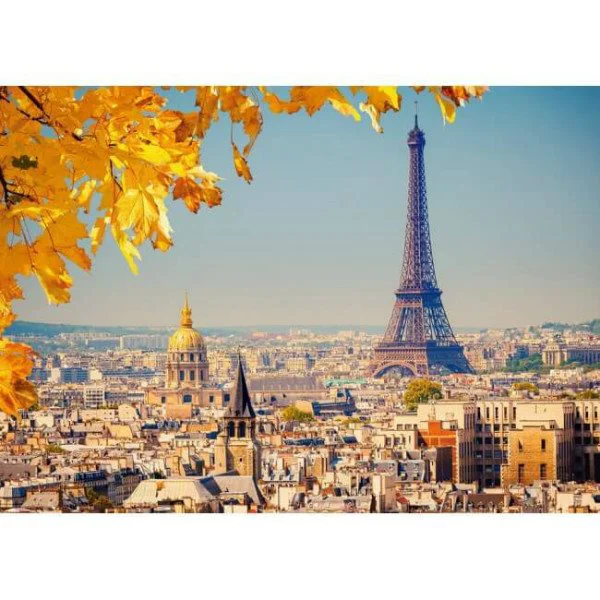 Puzzle Castorland Autumn in Paris, 1000 piese foto