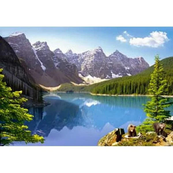 Puzzle Castorland Moraine Lake Banff National Park, Canada, 1000 piese foto