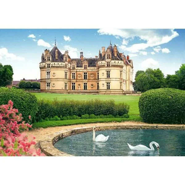 Puzzle Castorland Le Lude Castle, France, 1000 piese foto