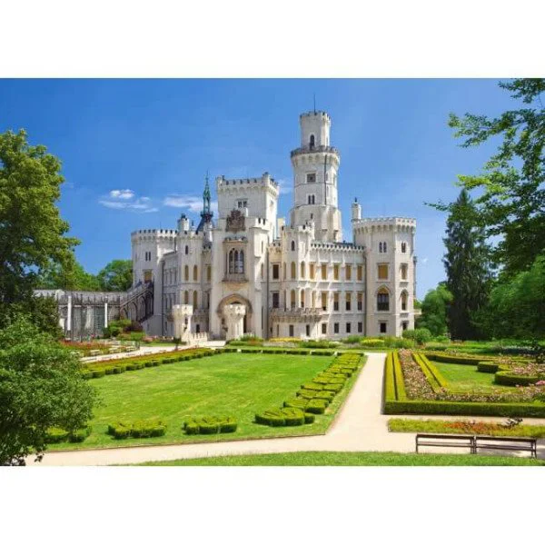 Puzzle Castorland Hluboka Castle, Czech Republic, 1000 piese foto