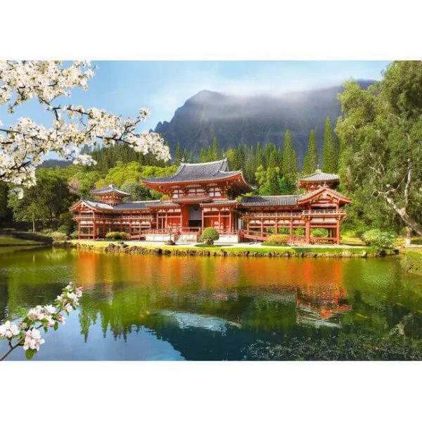 Puzzle Castorland Replica of the Old Byodoin Temple, 1000 piese foto