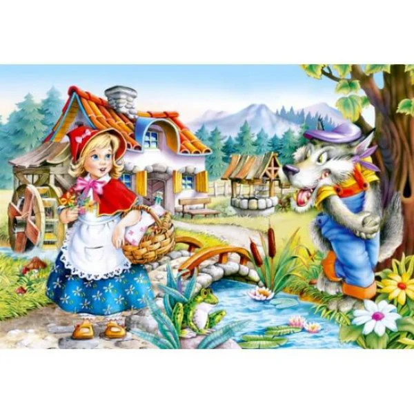 Puzzle Castorland Little Red Riding Hood, 260 piese foto