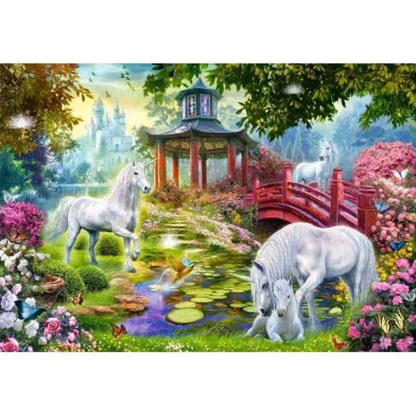 Puzzle Castorland Unicorn Summer, 260 piese foto