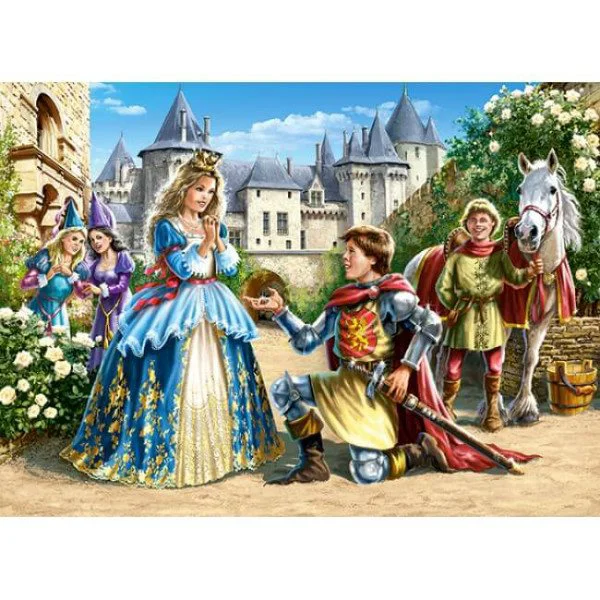Puzzle Castorland Princess and Knight, 300 piese foto